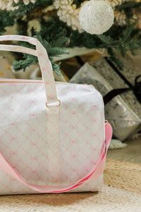 Girls: The Harper Pink Bow Duffle Bag