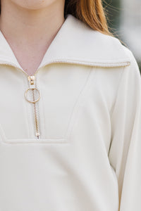 Girls: Today's The Day Quarter Zip Pullover