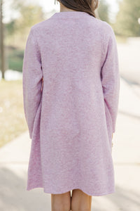 Girls: Make It Count Pink Sweater Dress