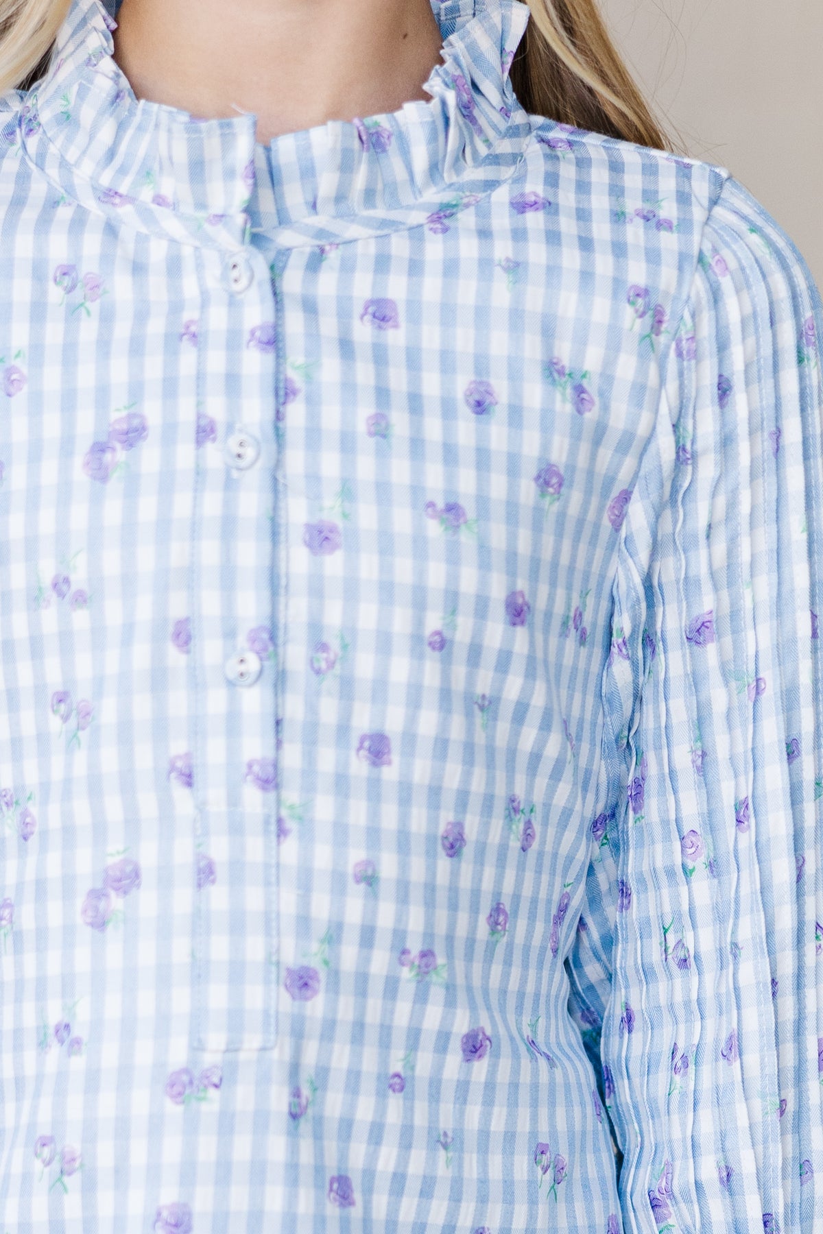 Girls: Under The Stars Blue Floral Dress – Shop the Mint