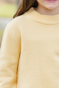 Girls: The Christina Yellow Sweater