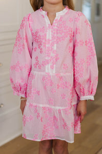 Girls: Always On My Mind Pink Floral Dress