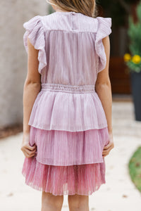 Girls: Find Yourself Pink Tulle Dress