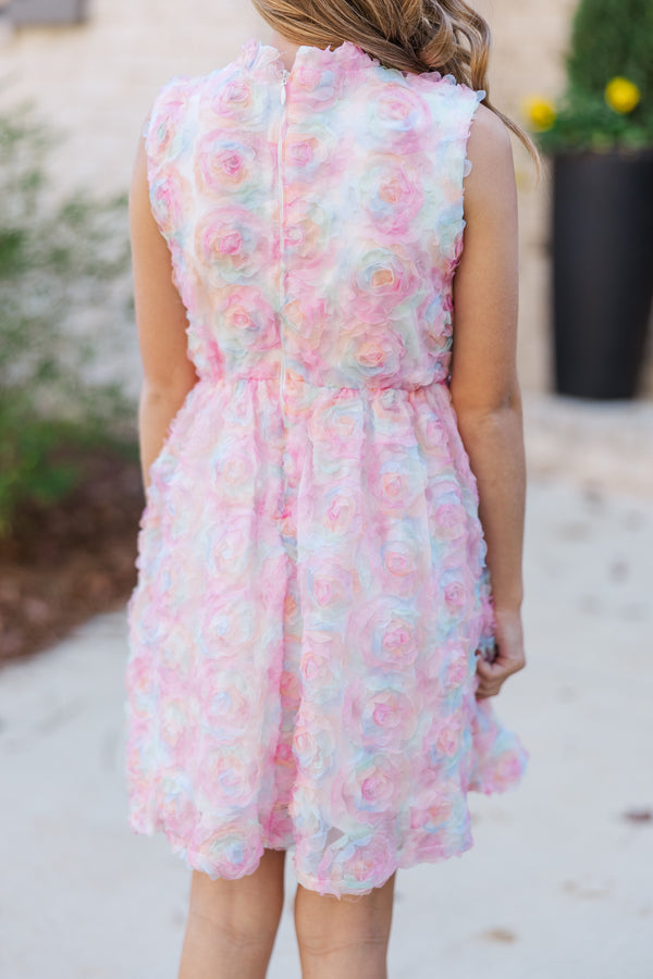 Girls: The Layla Pink Tulle Dress