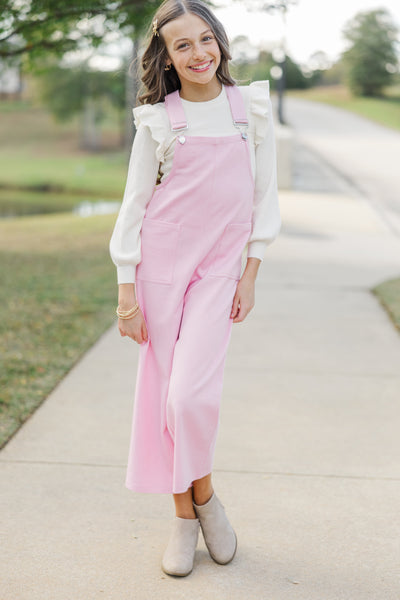 Girls: Have A Little Fun Pink Overalls – Shop the Mint