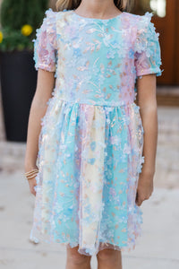 Girls: Good Days Ahead Multi Floral Dress