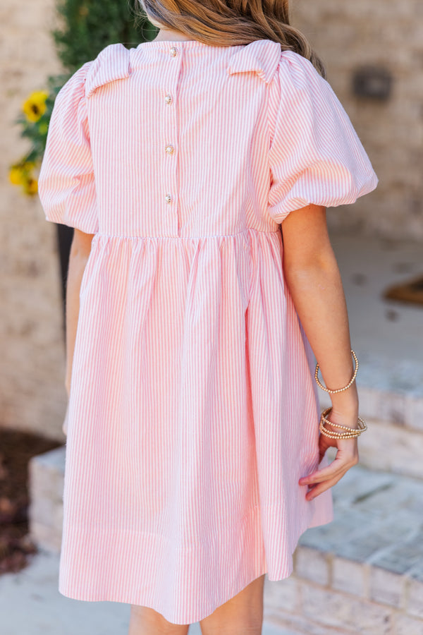 brandy melville pink striped dress Brandy Melville striped dress , One size would