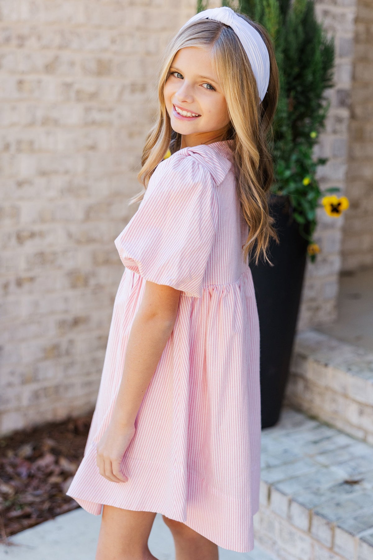 brandy melville pink striped dress Girls: The Babydoll – Shop the Mint Size:6 Year Michael Kors | Dresses XS