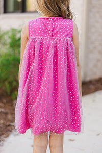 Girls: The Rylie Pink Bow Dress