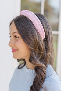 Girls: The Becca Blush Pink Headband