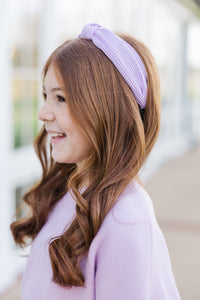 Girls: The Becca Lavender Purple Headband