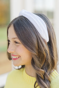 Girls: The Becca White Headband