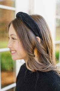 Girls: The Becca Black Headband