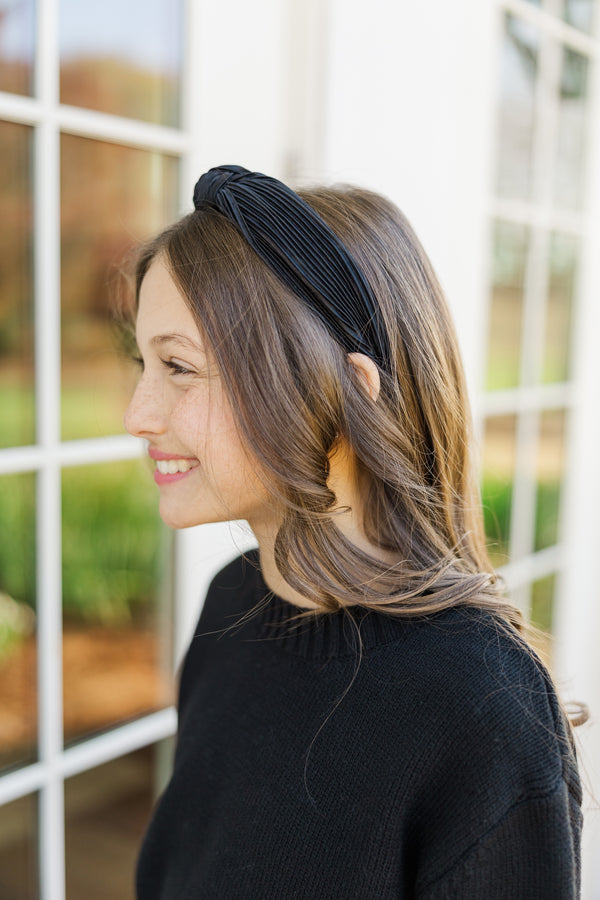 Girls: The Becca Black Headband