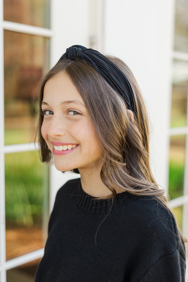 Girls: The Becca Black Headband