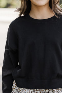 Girls: The Leah Black Sweater