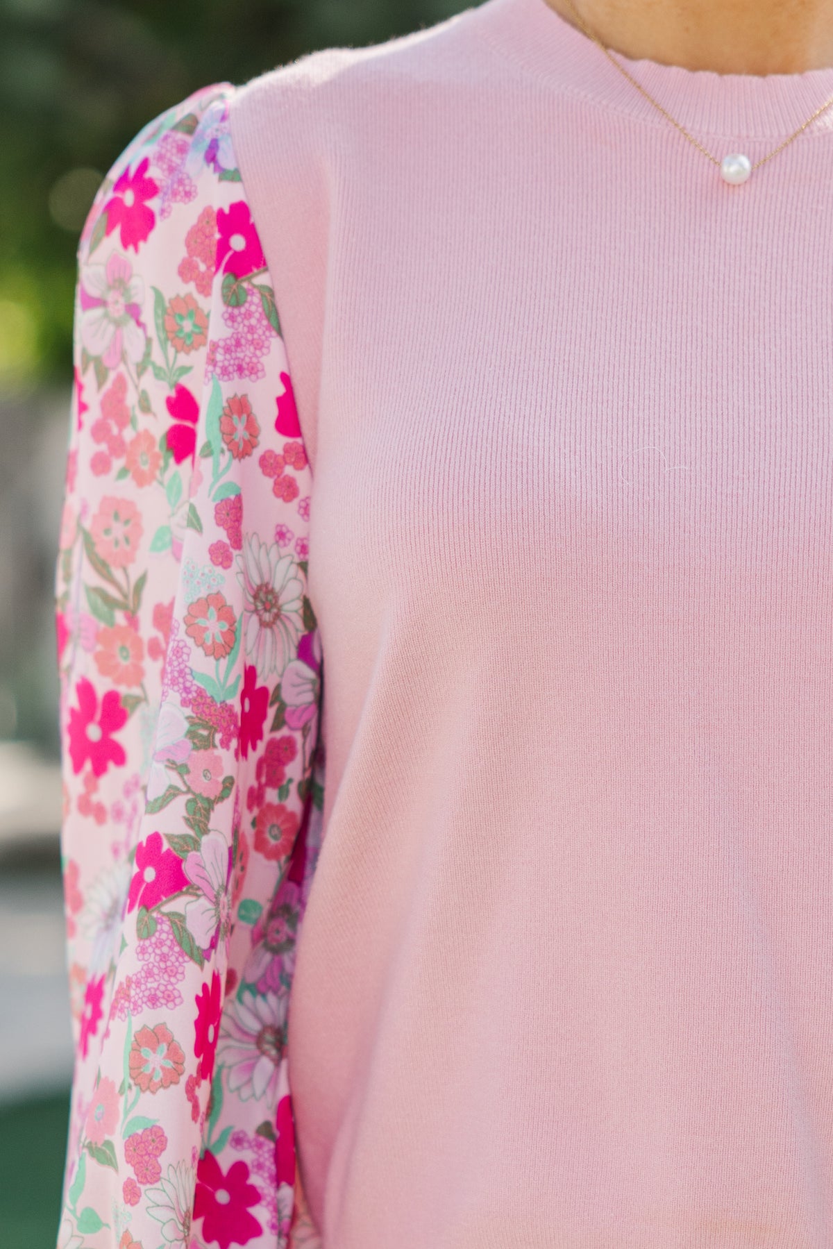 All In Time Pink Floral Sweater – Shop the Mint