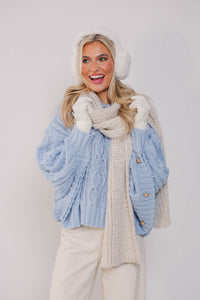 The Style Edit White Scarf