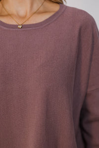 Loving My Life Taupe Brown Pocket Tunic
