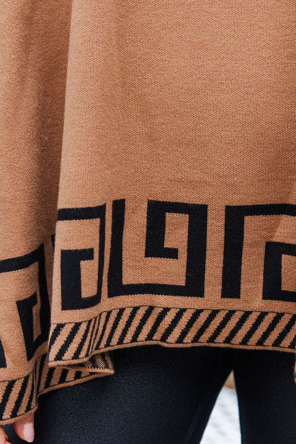 New Chapters Camel Brown Tunic