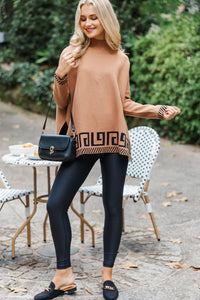 New Chapters Camel Brown Tunic