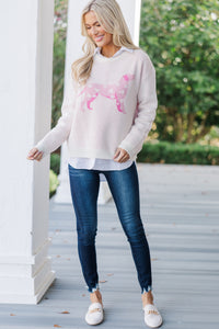 The Devotion Cream Dog Sweater