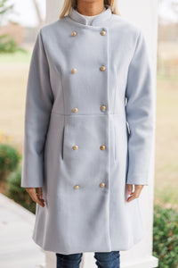 City Streets Light Blue Coat