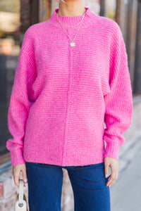 Easy Introductions Pink Sweater