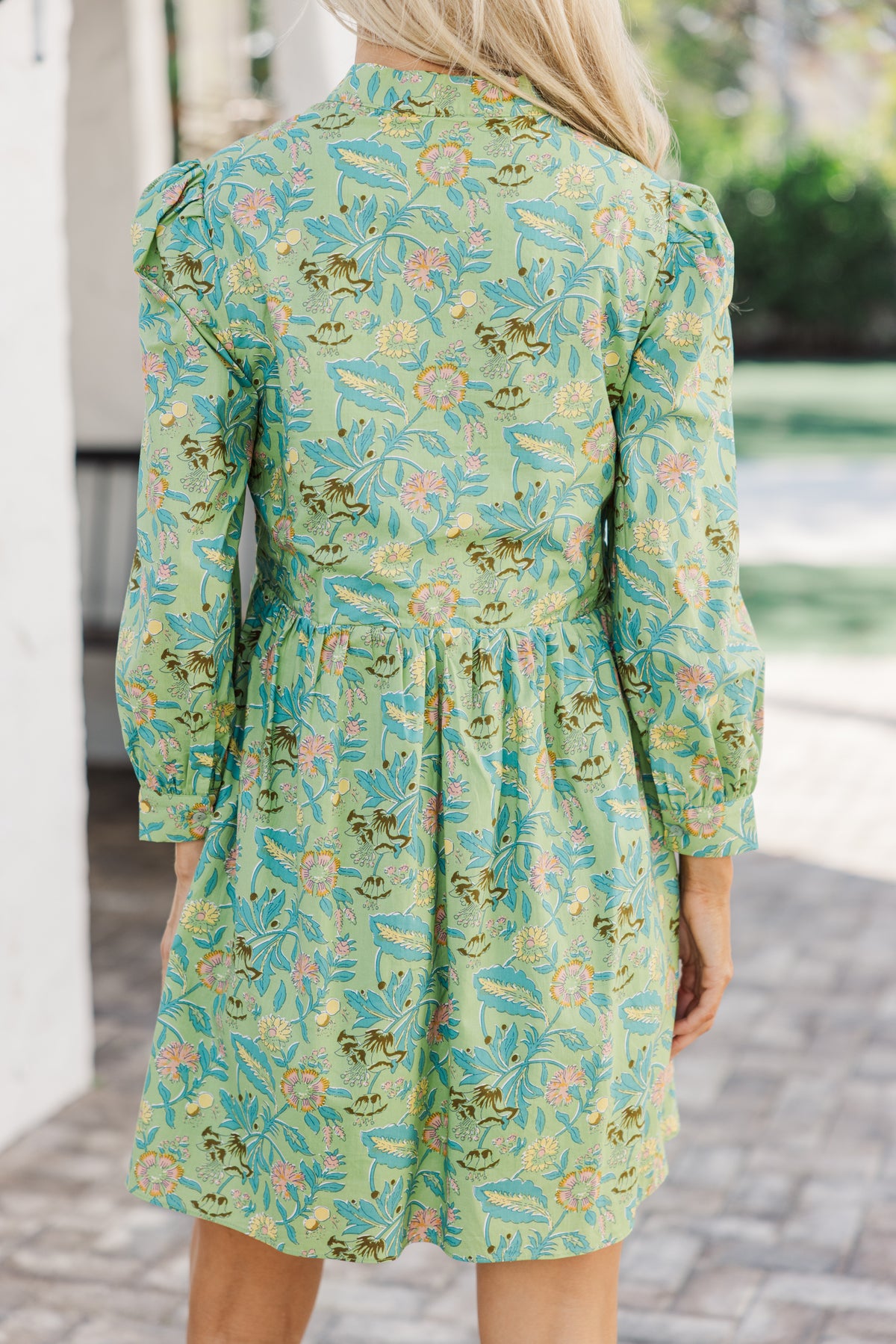 There's Always Hope Green Floral Dress – Shop the Mint