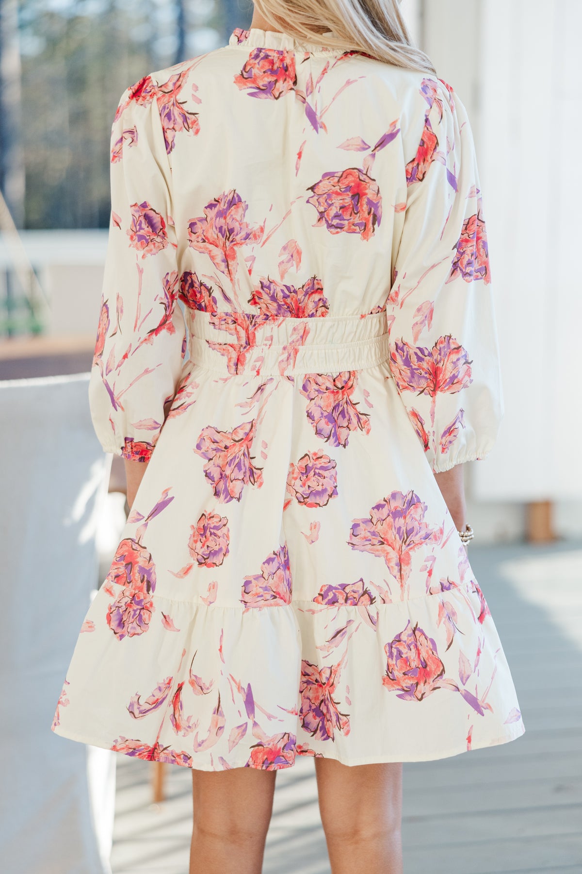 It's All Alright Cream Floral Dress – Shop the Mint