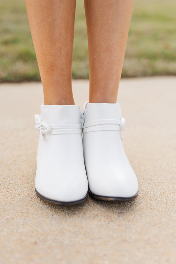 Girls: The Jenna White Booties