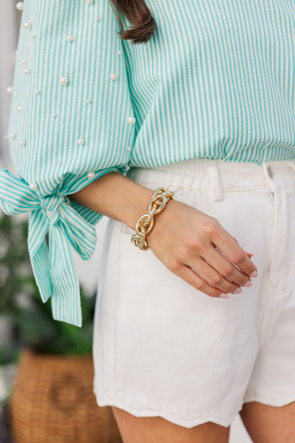 All Your Love Gold Bracelet
