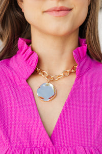 Out For The Day Gold Necklace