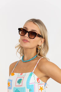 It's Your Day Brown Sunglasses