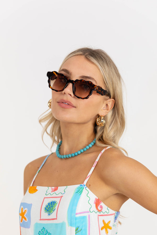 It's Your Day Brown Sunglasses