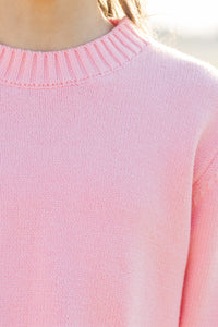 Girls: The Lucy Pink Sweater