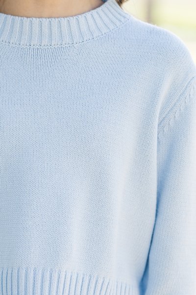 Girls: The Lucy Light Blue Sweater