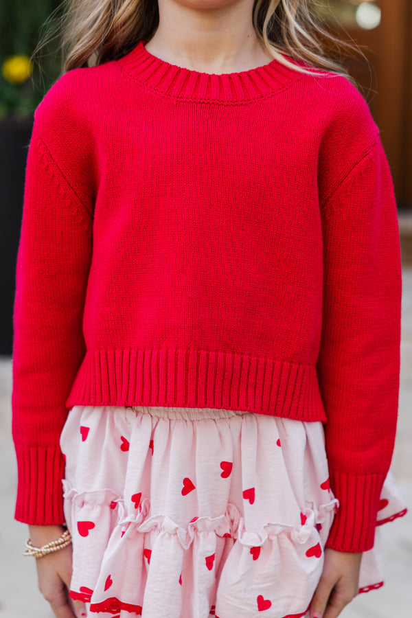 Girls: The Lucy Red Sweater