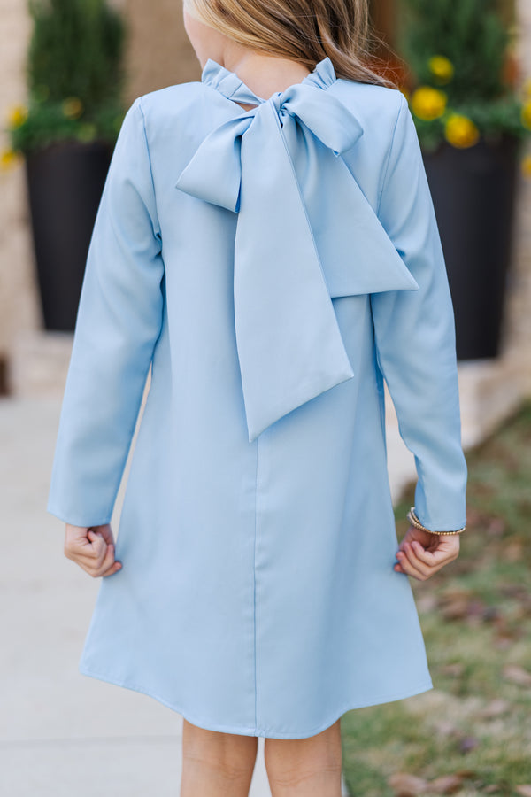 Girls: This Is It Light Blue Swing Dress – Shop the Mint