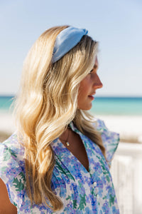 The Millie Light Blue Tulle Headband