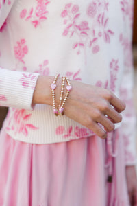 Girls: All The Love Pink Bracelet