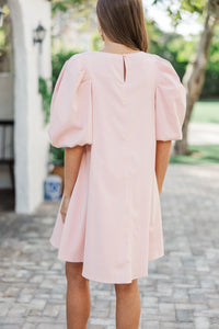 Sweet Thoughts Pink Bow Dress