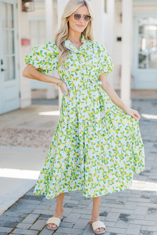 All About You Sky Blue Abstract Dress – Shop the Mint