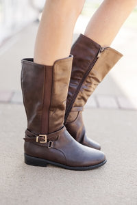 Girls: The Evelyn Brown Riding Boots