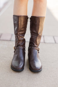 Girls: The Evelyn Brown Riding Boots