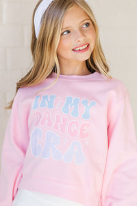 Girls: In My Dance Era Blush Graphic Sweatshirt