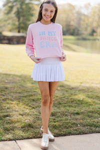 Girls: In My Dance Era Blush Graphic Sweatshirt