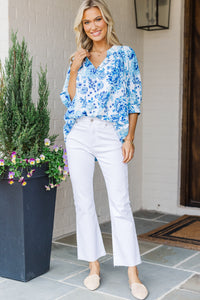 Feeling Your Best White Straight Leg Jeans