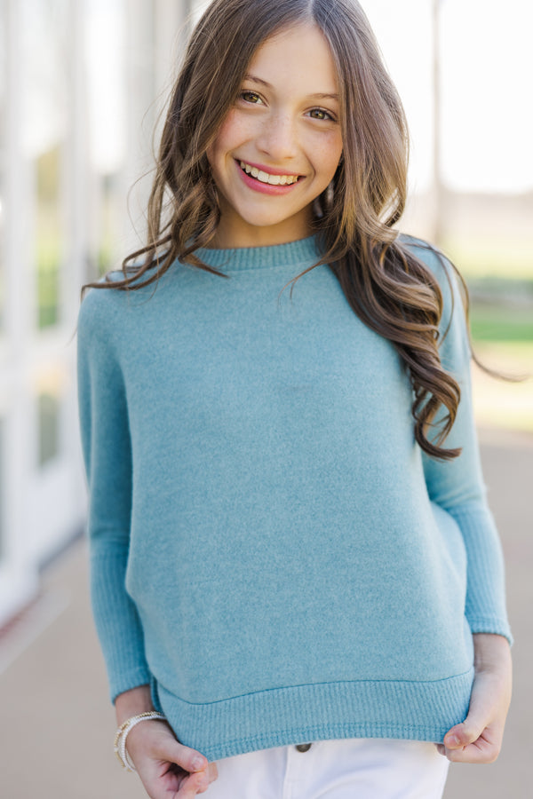 Girls: Always Fun Blue Tunic