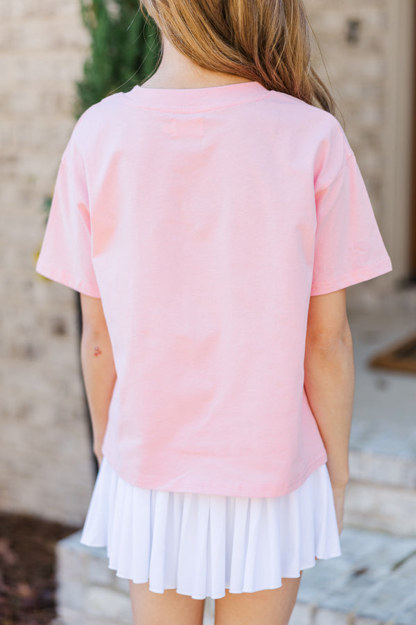 Girls: Galentines Day Blush Graphic Tee